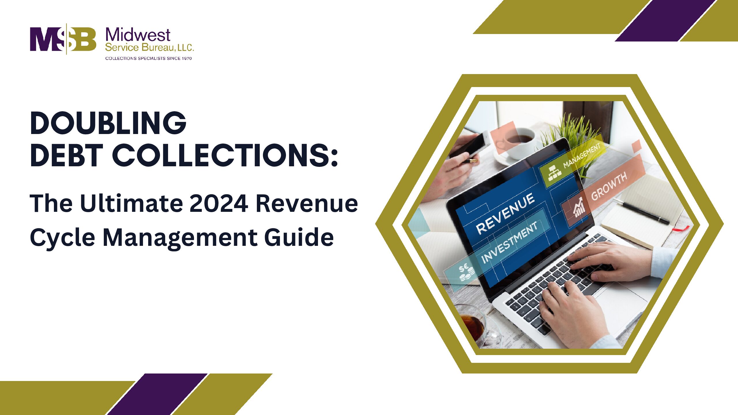 Cover of MSB's free debt collection guide