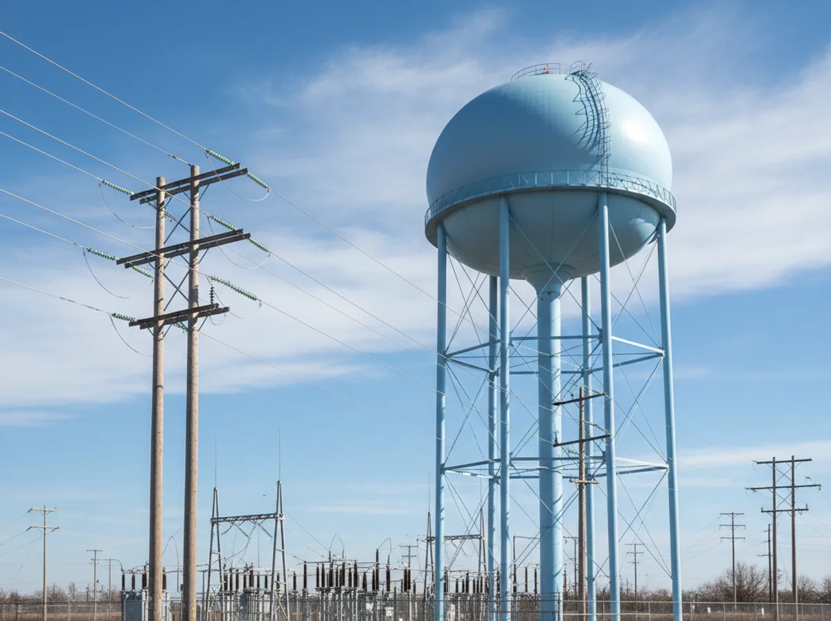 Municipal and utility infrastructure in Kansas