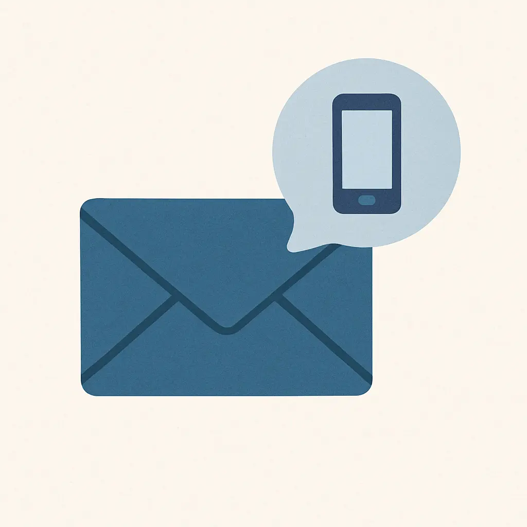 Email and SMS outreach​ early-out patient collections