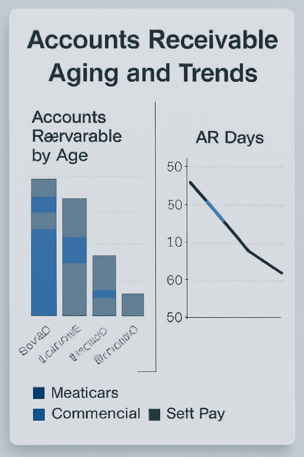 RCM collection analytics AR and aging trends